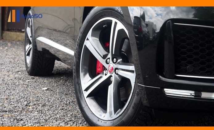 Jaguar F-Pace cena 145555 przebieg: 97010, rok produkcji 2016 z Poznań małe 781